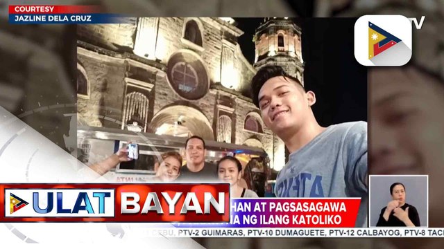 Iba't ibang kaugalian at panata tuwing #SemanaSanta2026, patuloy na isinasagawa ng mga Pilipino | ulat ni JM Thompson