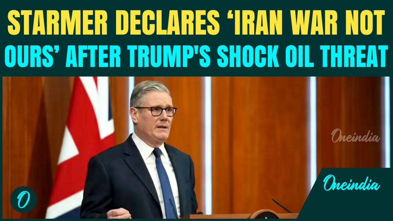 US Iran War Breaking- UK PM Starmer DECLARES ‘Iran War is NOT OURS’; SLAMS Trump’s Oil Threats