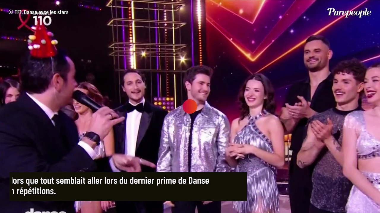 Danse avec les stars : Après avoir perdu l'équilibre, une candidate prise en charge lors de son entraînement