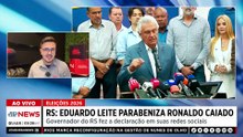 Eduardo Leite parabeniza Caiado pela pré-candidatura; Capez e Mehero comentam