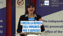 La Procura europea chiede la revoca dell'immunità di undici deputati greci di centro-destra per presunte frodi sui fondi Ue per l'agricoltura