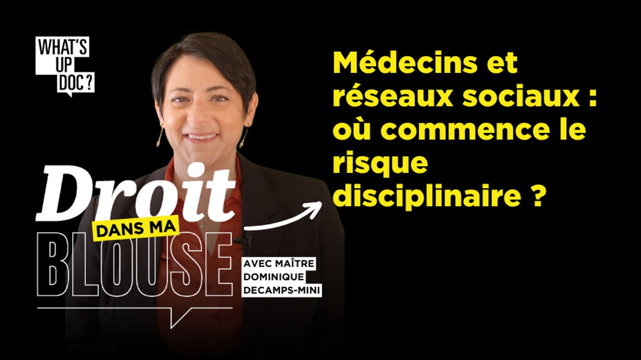 Médecins et réseaux sociaux : où commence le risque disciplinaire ?