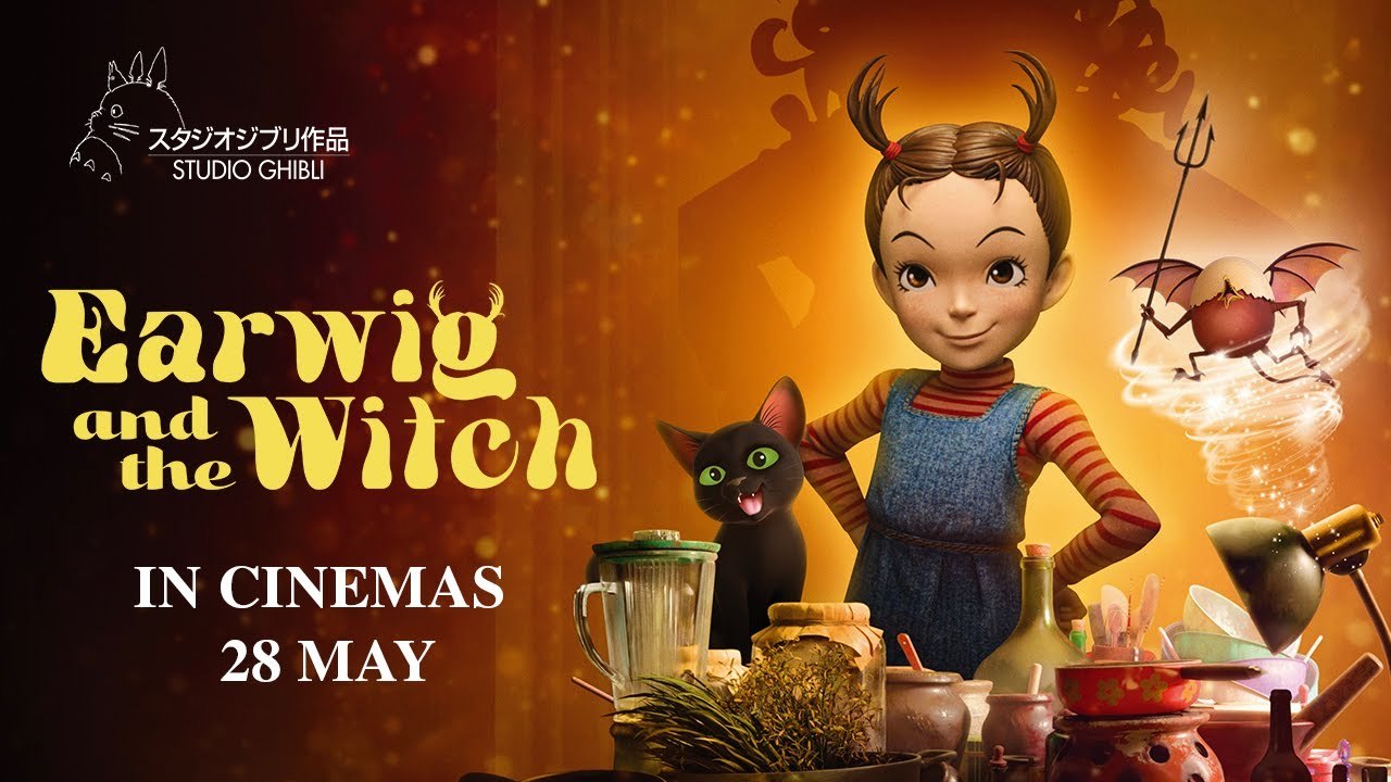 Earwig and the Witch (2020) | Animation / Fantasy FULL Movie [1080p Blu-ray]
