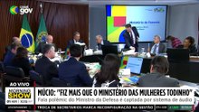 Múcio: “Fiz mais que o Ministério das Mulheres todinho”