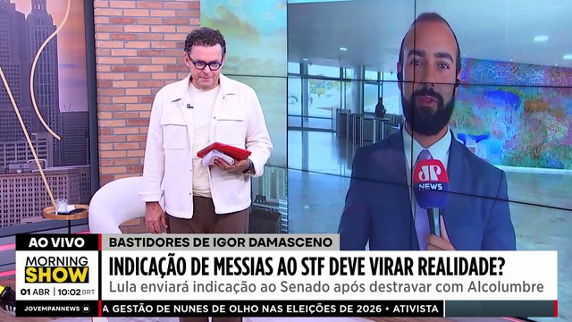 Lula envia indicação de Messias para o STF ao Senado