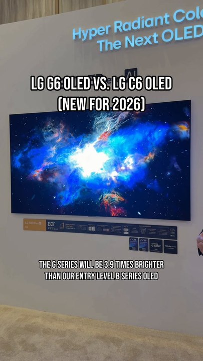 Here's Your First Look At The LG G6 OLED TV And LG C6 OLED TV For 2026.
