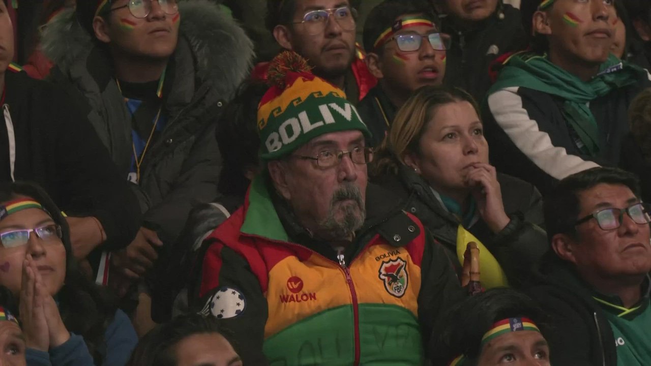 Así vivieron los bolivianos la derrota en la repesca