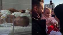 Los bebés prematuros evacuados de Gaza se reencuentran con sus padres por primera vez 2 años después