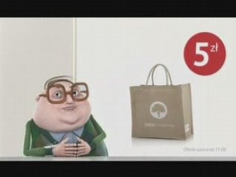 Tesco eko torba reklama 2008