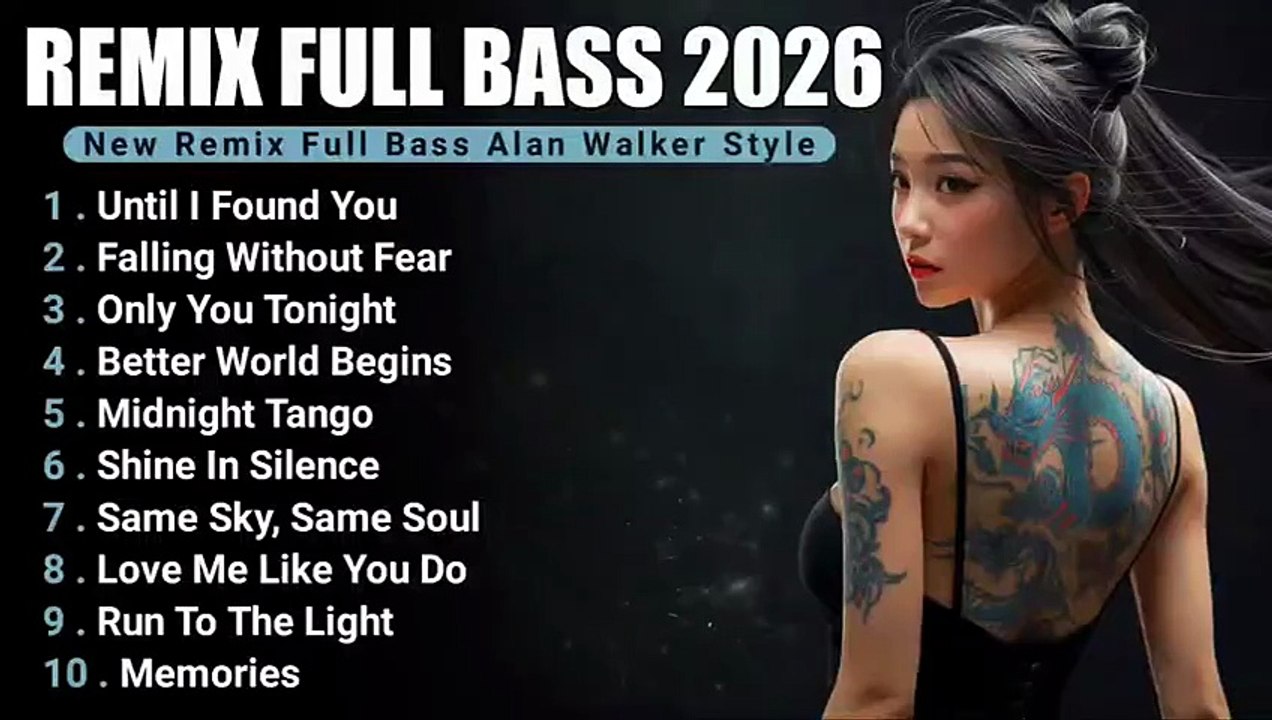 Best EDM Remix 2026 🔥 Alan Walker Style Full Bass (Chill & Night Drive)