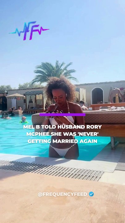 Melanie "Mel B" Brown says a future wedding was far from her mind when she got together with her now-husband, Rory McPhee.