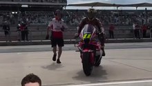 Moreira: Punti e Grinta ad Austin! 🏍️💪 #moreira #honda #motogp