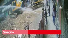 Zeytinburnu'nda bir binanın yıkımı sırasında kafasına beton parçası isabet eden çocuk öldü