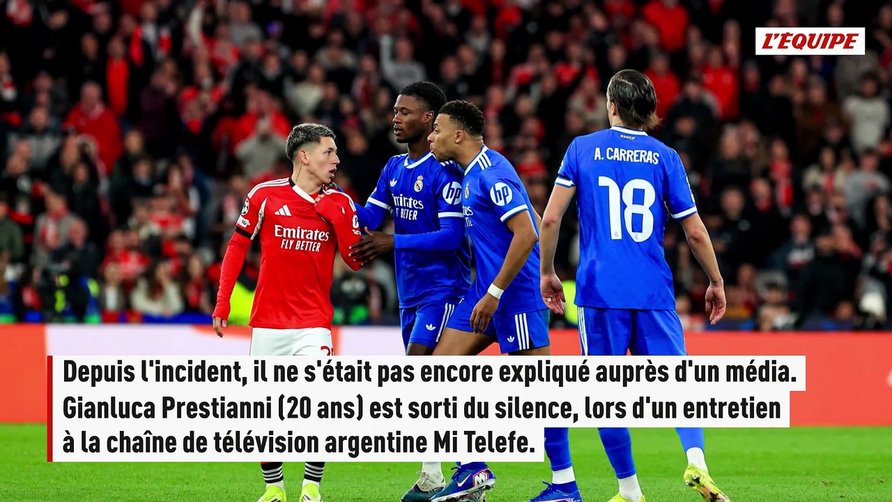 Gianluca Prestianni sort du silence et nie toujours avoir traité Vinicius de « singe » : « J'ai été puni sans preuve » - Foot - Affaire Vinicius-Prestianni