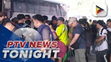 No influx of passengers observed at bus terminals in Cubao, QC this Holy Wednesday