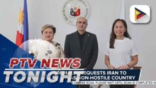 DFA formally requests Iran to designate PH as non-hostile country