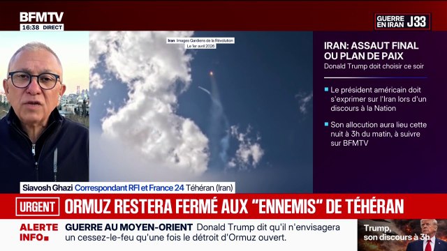Guerre au Moyen-Orient: l'Iran affirme que le détroit d'Ormuz restera fermé à ses ennemis