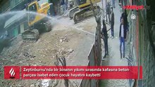 Zeytinburnu'nda kentsel dönüşüm faciası: 6 yaşındaki kız çocuğu hayatını kaybetti