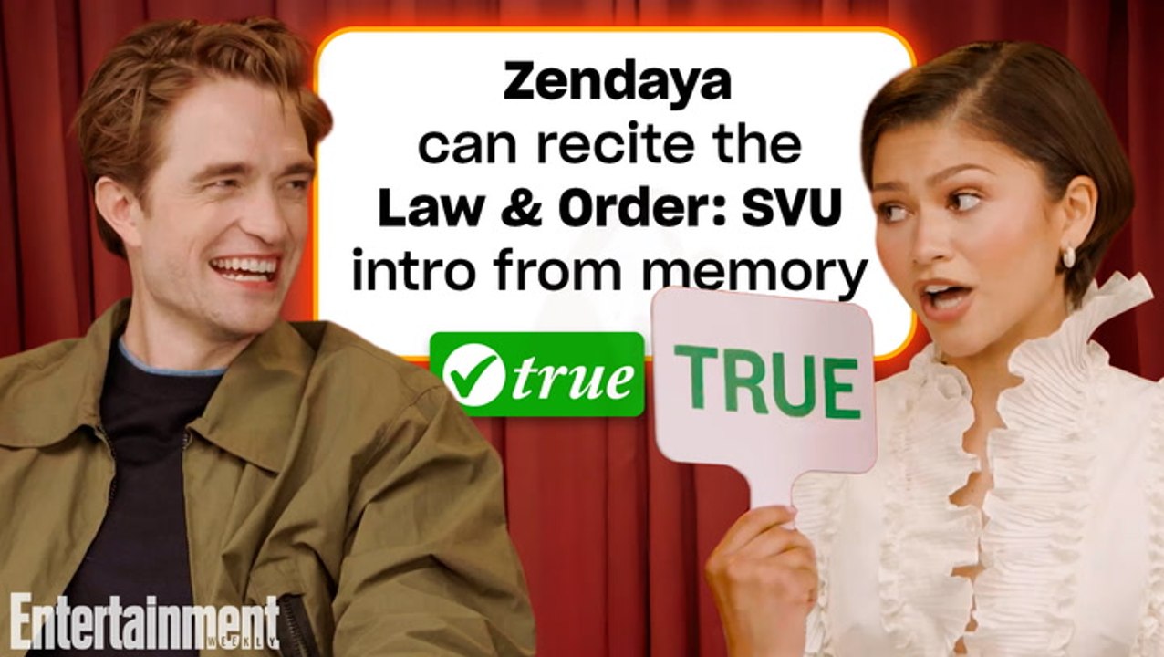 Zendaya & Robert Pattinson Lie to Each Other | Entertainment Weekly