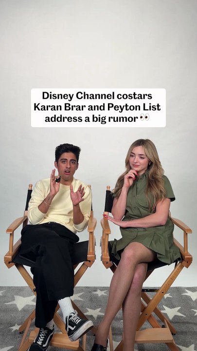 Disney Channel Stars Peyton List and Karan Brar Address a Big Rumor