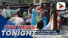 Senakulo performed in streets of Paombong, Bulacan during #HolyWeek