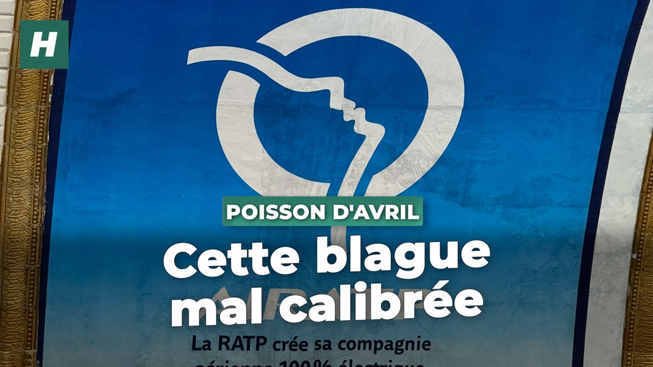 Cette blague de la RATP pour le 1er avril n’est pas ce qui a le plus fait rire les usagers