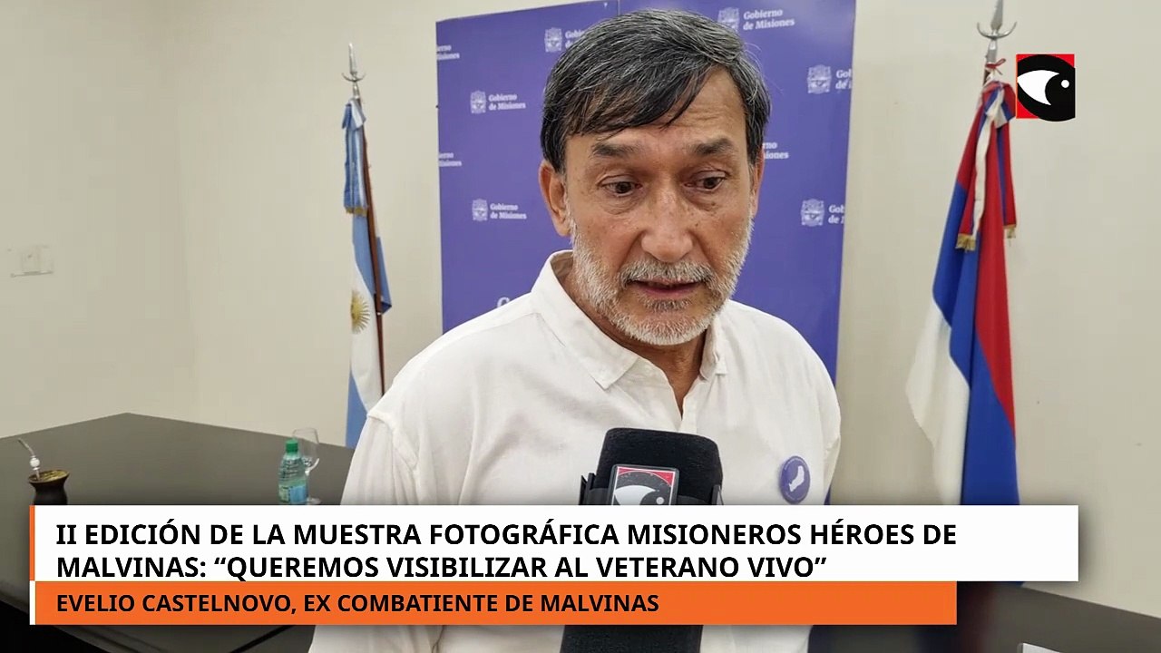 II muestra fotográfica en homenaje a los veteranos de Malvinas