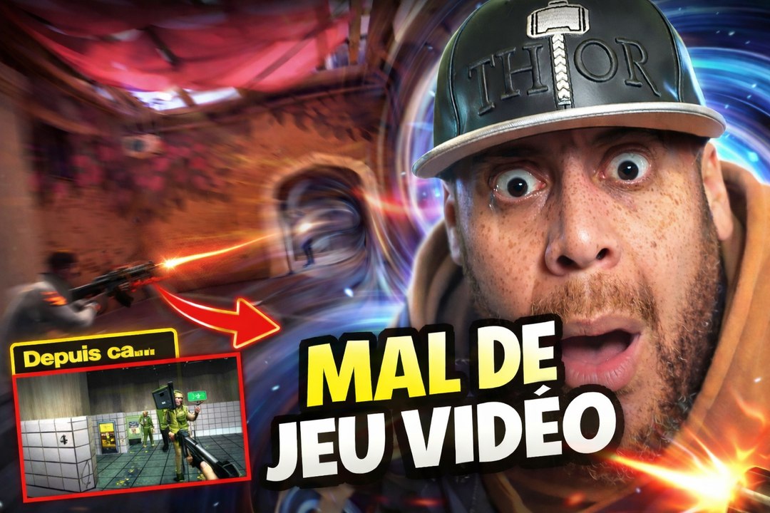 Quand je joue aux jeux video je vomis !