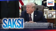 Iran, nanghingi ng ceasefire ayon kay US Pres. Trump | Saksi