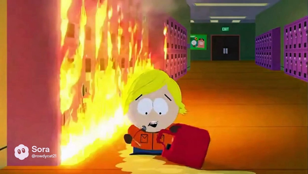 Gregory sets the school on fire and gets arrested and gets grounded