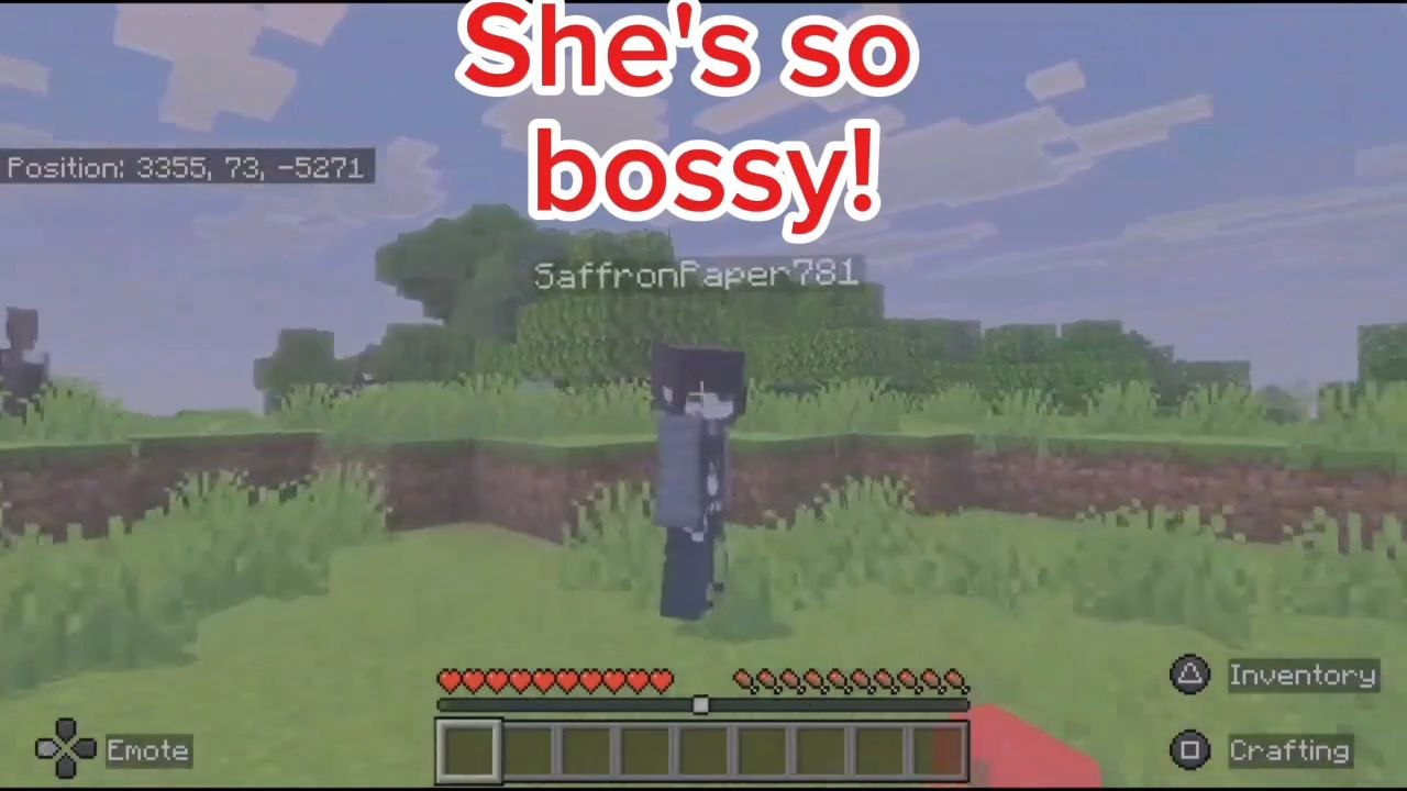Shes SO bossy!