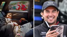 Checo Pérez juega divertida broma a sus fans en pleno GP de Japón