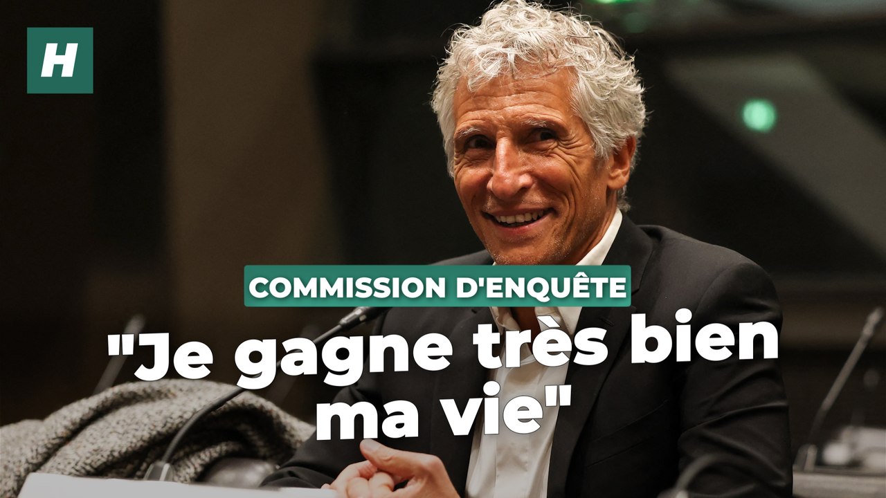 À l’Assemblée nationale, Nagui ironise sur son « salaire de footballeur »