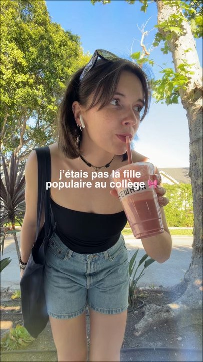 J’étais pas la fille populaire au collège