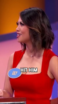 Steve Harvey Nails Reaction to “Hit Him” Answer on Family Feud