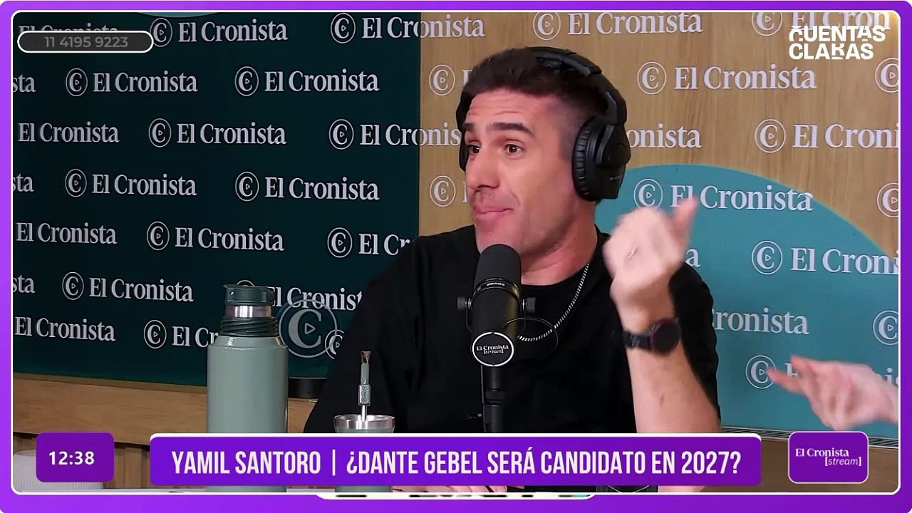 Yamil Santoro: el deterioro de los partidos y por qué ve a Dante Gebel como una opción para 2027