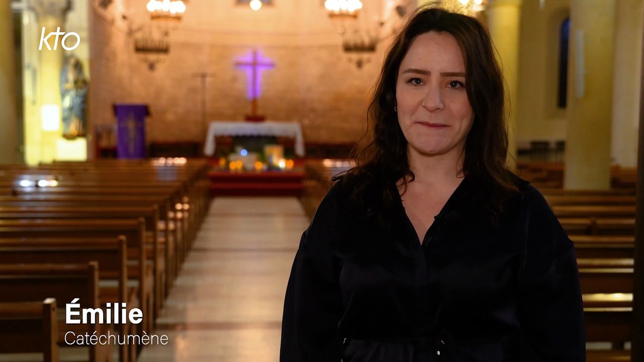 Emilie, catéchumène : Je suis sur un chemin