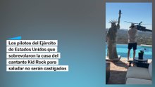 Perdonan a pilotos que sobrevolaron la casa de Kid Rock