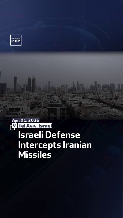 Israeli Defense Intercepts Iranian Missiles