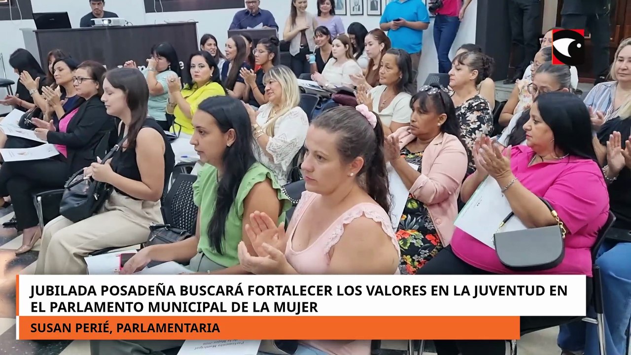 Jubilada posadeña buscará fortalecer los valores en la juventud