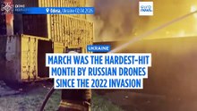 Russia fired record number of drones at Ukraine in March, new air force data show