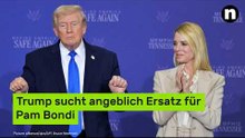 Trump sucht angeblich Ersatz für Pam Bondi