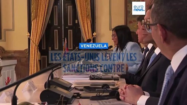 Les États-Unis lèvent les sanctions à l'encontre de la présidente par intérim du Venezuela, Delcy Rodríguez