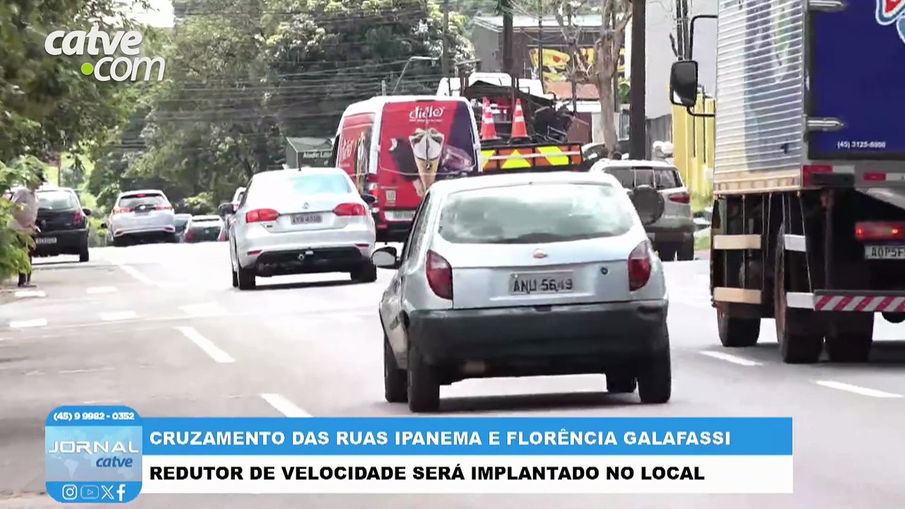 Após estudo de velocidade, Transitar inicia ações em pontos estratégicos de Cascavel
