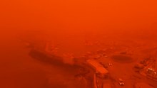 Crete turns orange: The cloud of African dust that has blanketed the Greek island