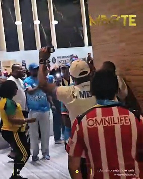 Les supporters de la RD Congo avant le match RDC - Jamaïque au Mexique