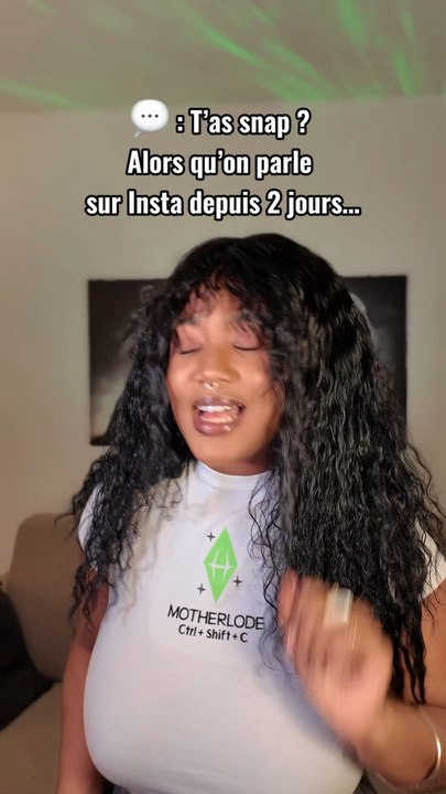 Snap = Trompeur ou trop jeune