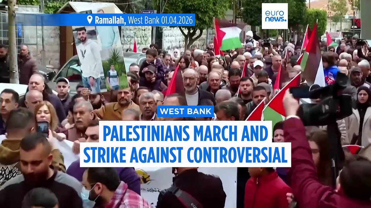 Shops closed across West Bank in general strike against Israel's death penalty law for Palestinians