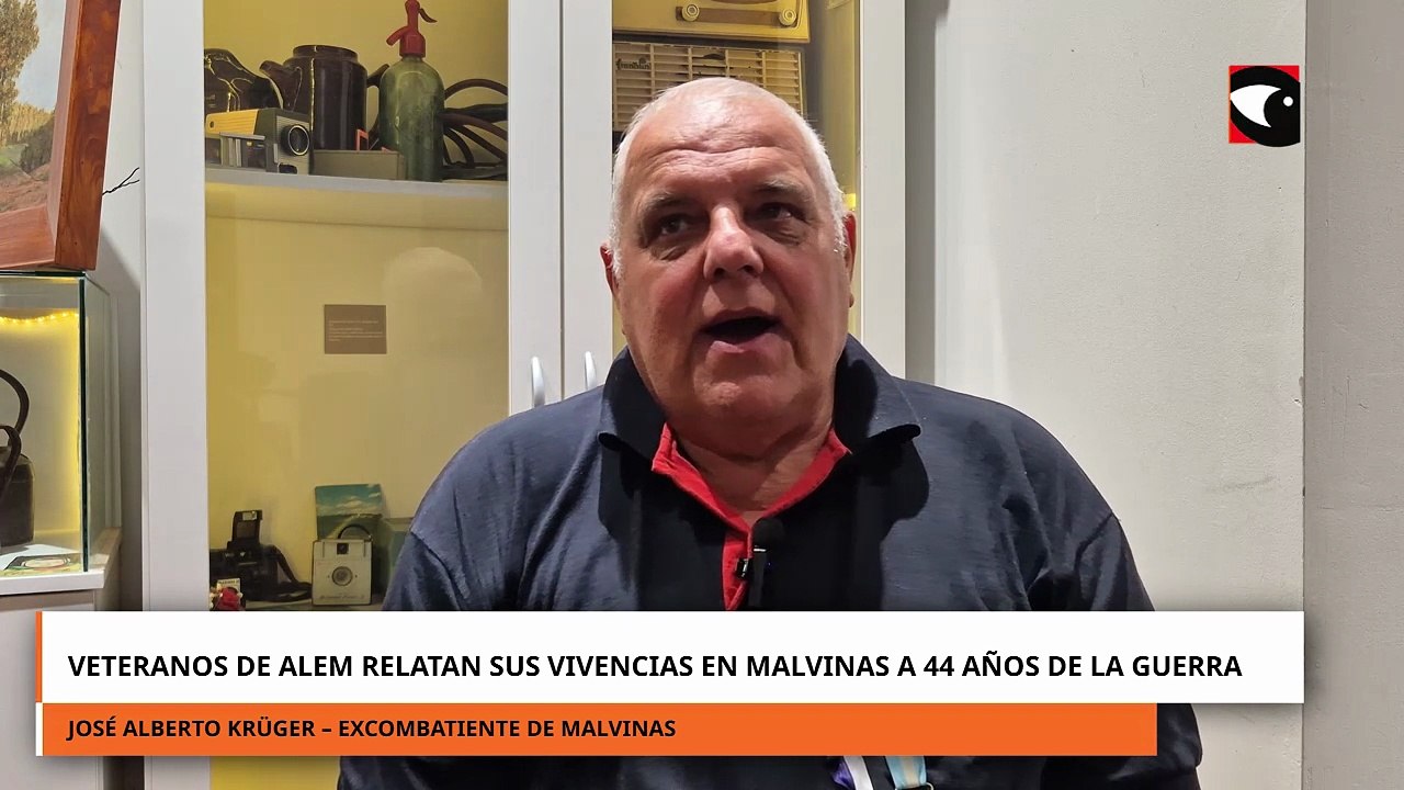 Veteranos de Alem relatan sus vivencias en Malvinas a 44 años de la guerra