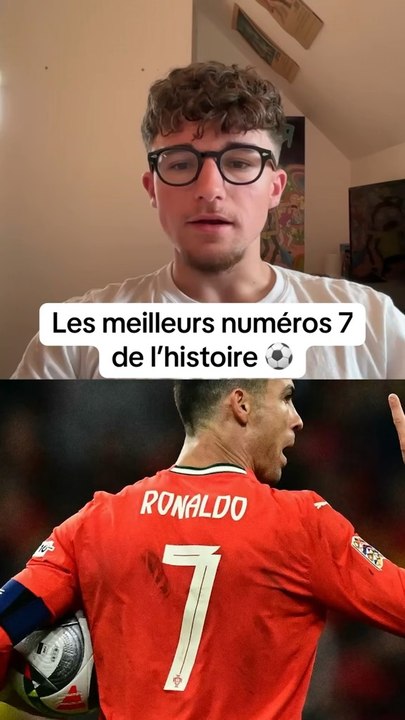 Les meilleurs numéros 7 de l’histoire ⚽️ #foot #football